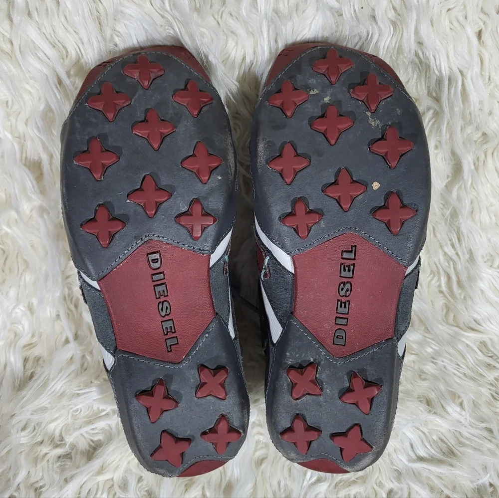 Diesel Black Brown and Grey Sneakers Womens Size US 7.5 / EU 38 - Picture 10 of 10